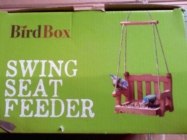 Preview of the first image of Bird Feeder Wild Bird SWINGSEAT - NEW.