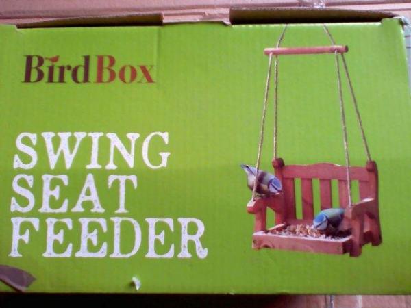 Image 1 of Bird Feeder Wild Bird SWINGSEAT - NEW