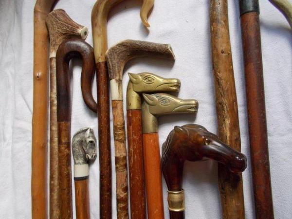Image 2 of A large collection of Antique walking stick canes £30 each