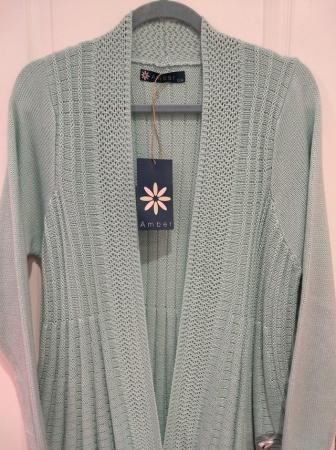 Image 5 of New with Tags Amber Cardigan Green 12-14 Collect or Post