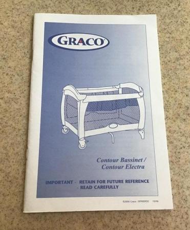 Image 2 of Graco Contour Electra Travel Cot with Bassinet and Carrybag