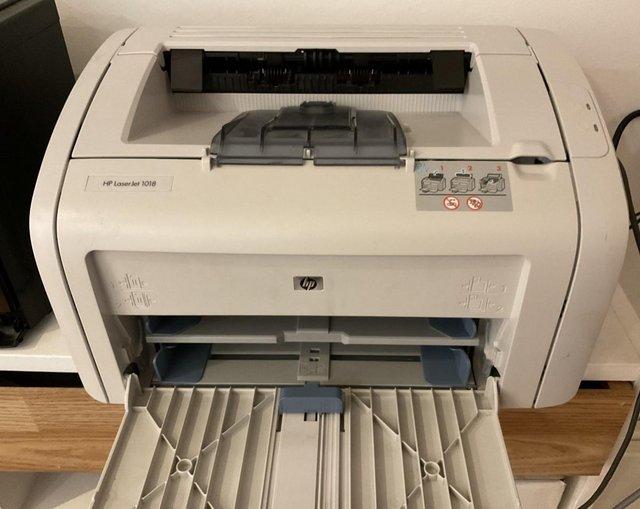 Preview of the first image of HP LJ1022 low page (7500 pages)small foorprintlaser printer.
