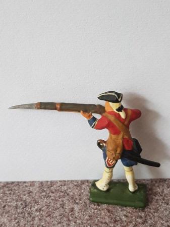 Image 2 of English Musketeer Lead Soldier c 1800’s