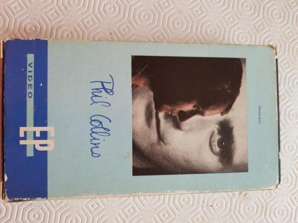Image 2 of PHIL COLLINS FIRST VIDEO EP ORIGINAL RELEASE FORMAT VHS TA