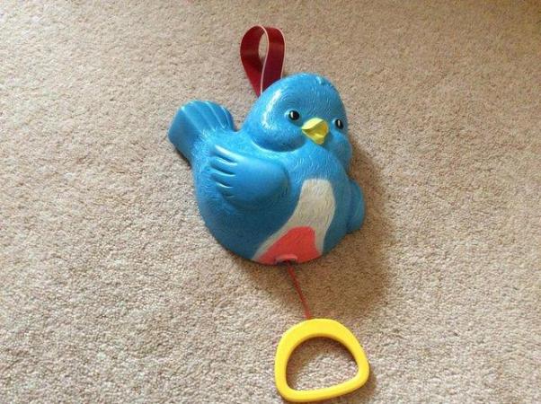 Image 1 of Bluebird Music Box produced by Fisher Price 1970’s