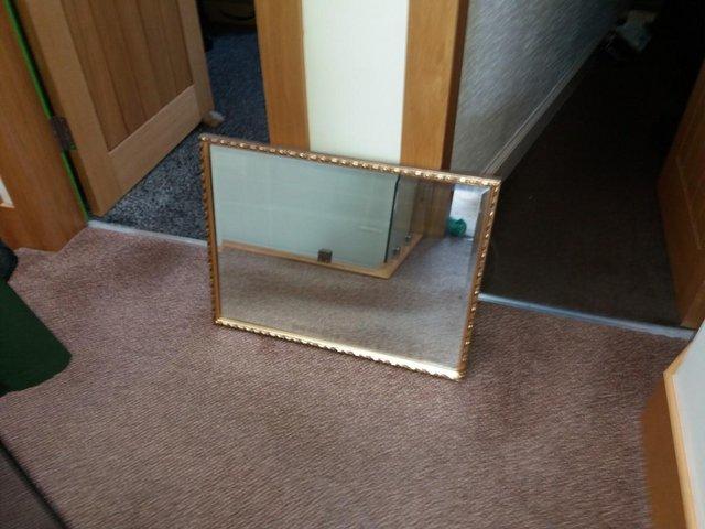Preview of the first image of Two 1960’s Ornate Gilt Frame Wall Mirrors.