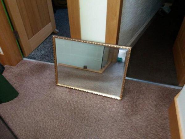 Image 1 of Two 1960’s Ornate Gilt Frame Wall Mirrors