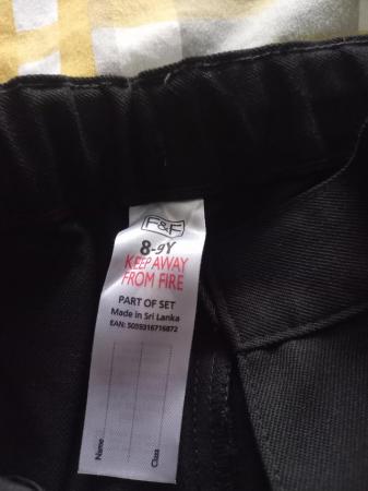 Image 1 of 3 pairs Brand new Boys Black School Trousers