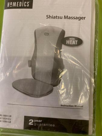 Image 3 of SHIATSU Massager with Heat. Excellent