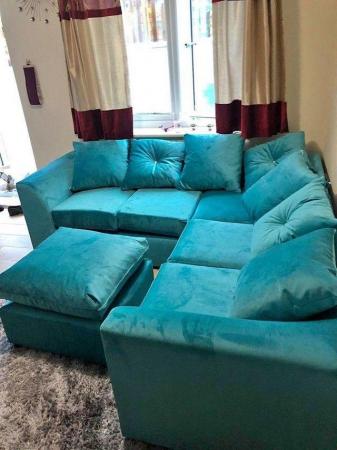 Image 3 of L SAHPE FULL CORNER DYLAN SOFAS AVIALABLE IN DIFFERENT COLOR