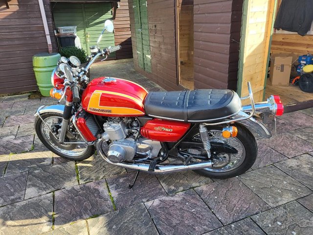 Preview of the first image of Suzuki GT750 K 1973 Immaculate.