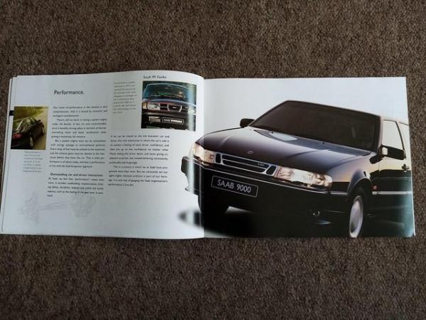 Image 3 of SAAB FORM AND FUNCTION BROCHURE BOOK