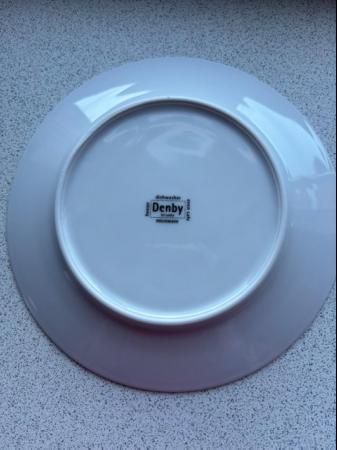 Image 3 of 8 x White by Denby Side/Tea Plates