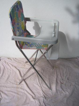 Image 2 of Chelful doll's high chair vintage