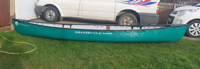 Image 2 of Mad river canoe 14 tt. Probably 8 years old.i bought it from