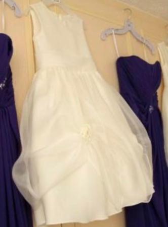 Image 6 of Wedding Dress & Flower Girls Dress & Shoes
