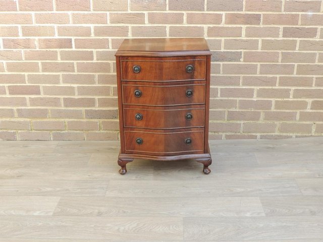 Preview of the first image of Queen Anne Vintage Side Chest (UK Delivery).