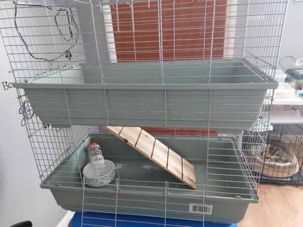 Image 2 of Small Animal double tier indoor cage,