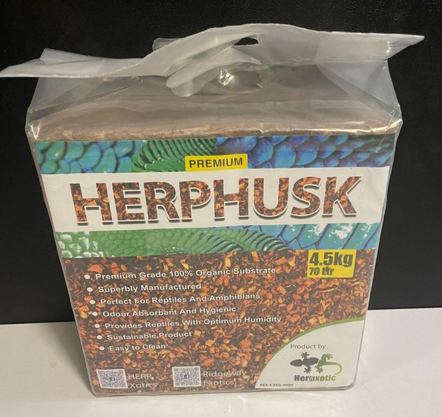 Preview of the first image of Reptile bedding herpchip herphusk.
