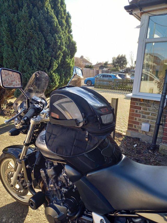 Preview of the first image of Motorbike Ultimate Black Tank Bag.