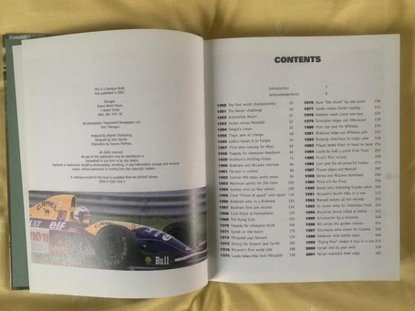 Image 2 of FORMULA ONE RACING Unseen Archives Book