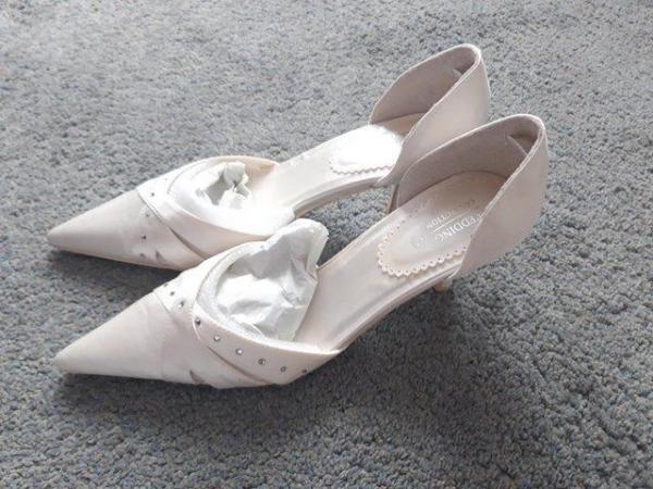 Image 1 of BHS BRIDAL WEDDING SHOES FOR SALE- BRAND NEW, NEVER WORN!