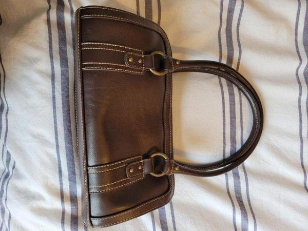 Image 3 of Handbag, chocolate brown colour, excellent condition