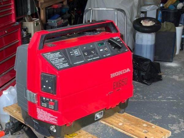 Image 2 of Honda 650 four stroke petrol portable generator