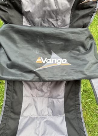 Image 4 of 2 high back Vango camping chairs with storage bags