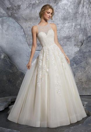 Image 1 of Morilee Kiara Wedding Dress, Size 8