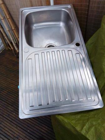 Image 1 of CARRON PHOENIX Stainless Steel Kitchen sink/drainer by