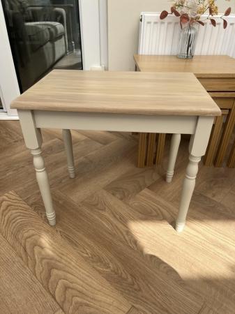 Image 2 of Side table. Modern farmhouse style design