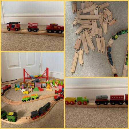 Image 2 of Huge bundle of toy trains and track