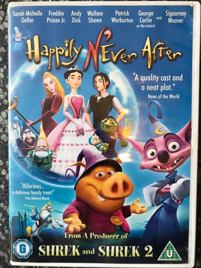Preview of the first image of 'Happily N'Ever After' Children's/Family DVD.
