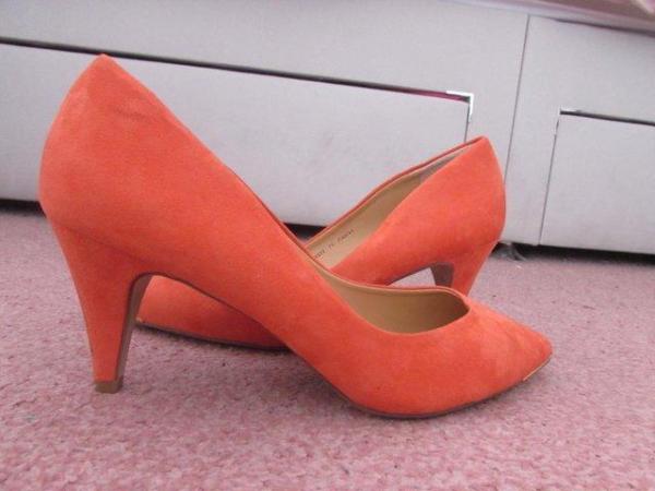 Image 2 of Primark (Atmosphere) Dark orange court shoes Size 7, 40/41