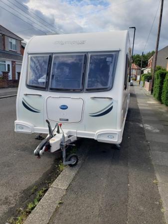 Image 1 of Bailey Olympus 530-4 Touring Caravan plus awnings and extras
