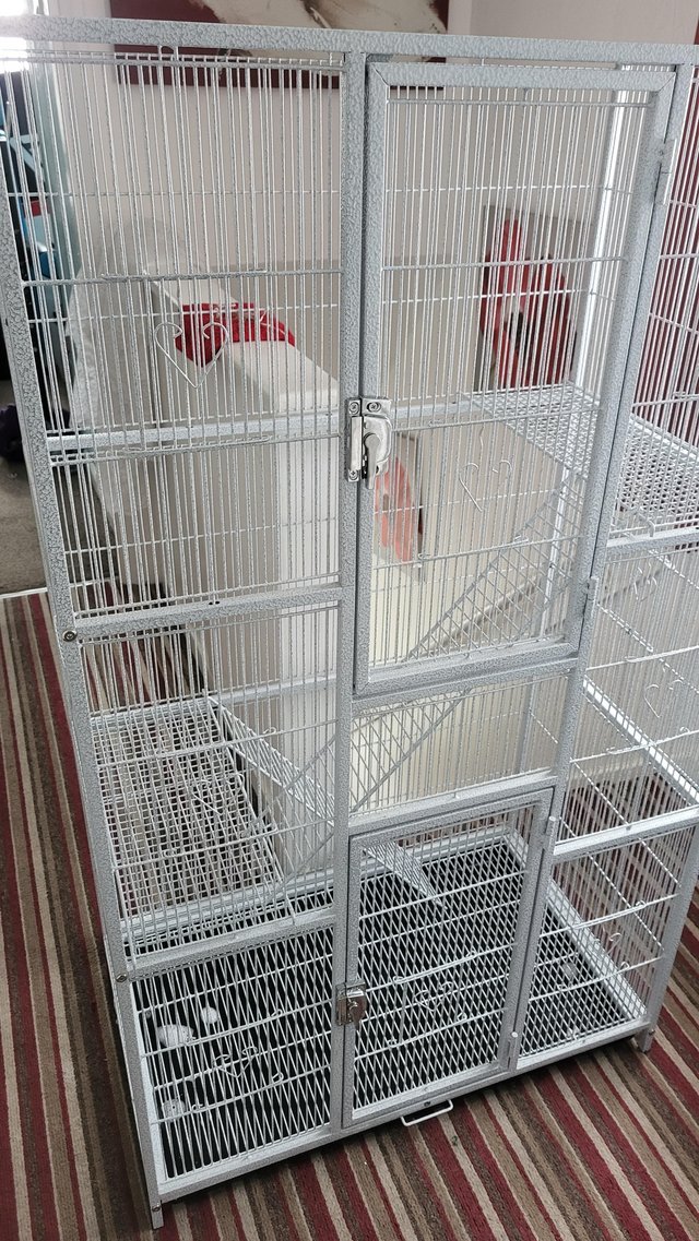 Preview of the first image of Yaheetech large rodent/bird cage.