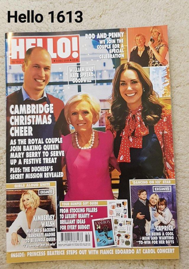 Preview of the first image of Hello Magazine 1613 - Cambridges Christmas Cheer.