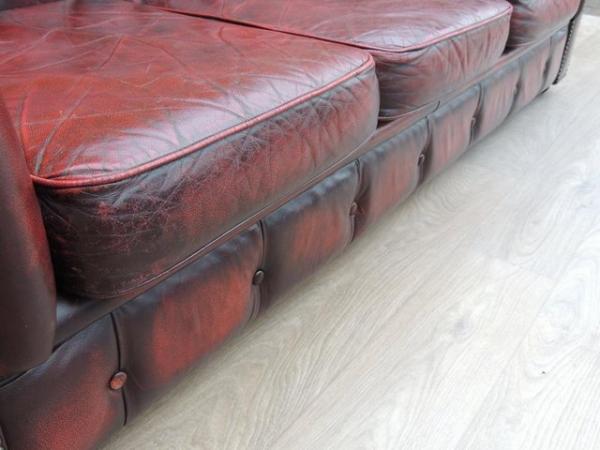 Image 10 of Chesterfield 3 seater Vintage Sofa (UK Delivery)