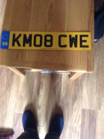 Image 1 of number plate on retention now for sale as no vehicle