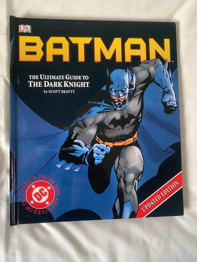 Preview of the first image of BATMAN BOOK The Ultimate Guide to the Dark Knight..