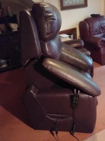 Image 4 of SOLDReclining electric armchair with stand up assistanceSOLD