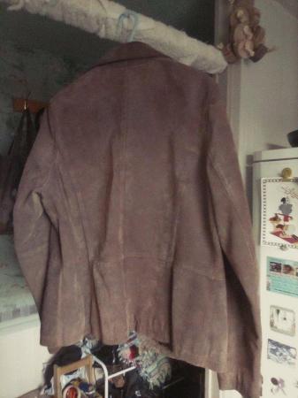 Image 2 of Lovely vintage suede brown jacket