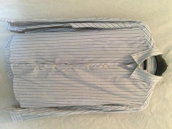 Image 2 of Classic striped Donna Karan shirt