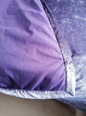 Image 4 of Plum/Purple Bed Throw by Julian Charles