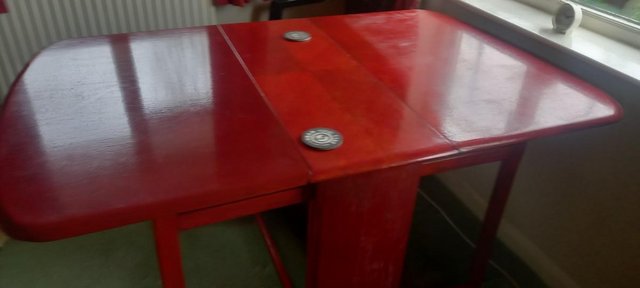 Image 1 of Double leaf gate-leg dining table