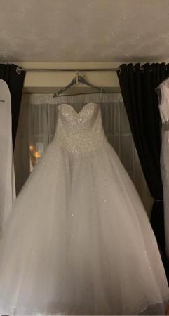 Image 2 of Like new white Mori Lee Liberty (8291) for Sale