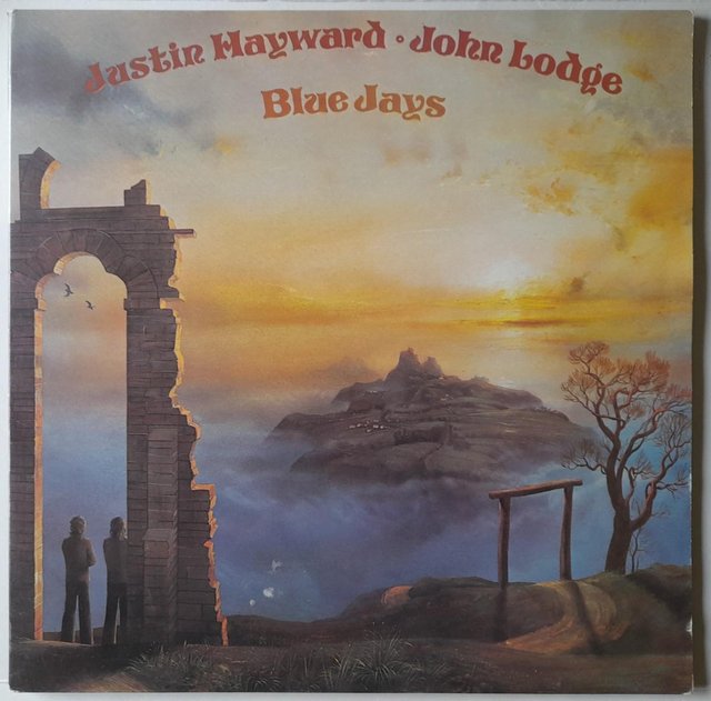 Preview of the first image of Justin Hayward & John Lodge Blue Jays 1975 UK 1st LP. EX+/VG.