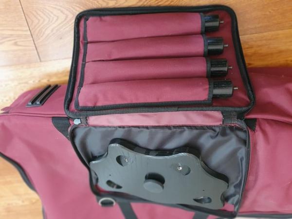 Image 7 of Dusty Strings Ravenna 26 Lever Harp with Deluxe Travel Case