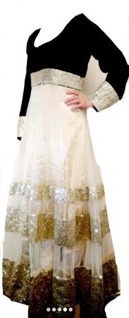 Image 2 of Wedding Party Dress/Indian/Pakistani style/Embroidered